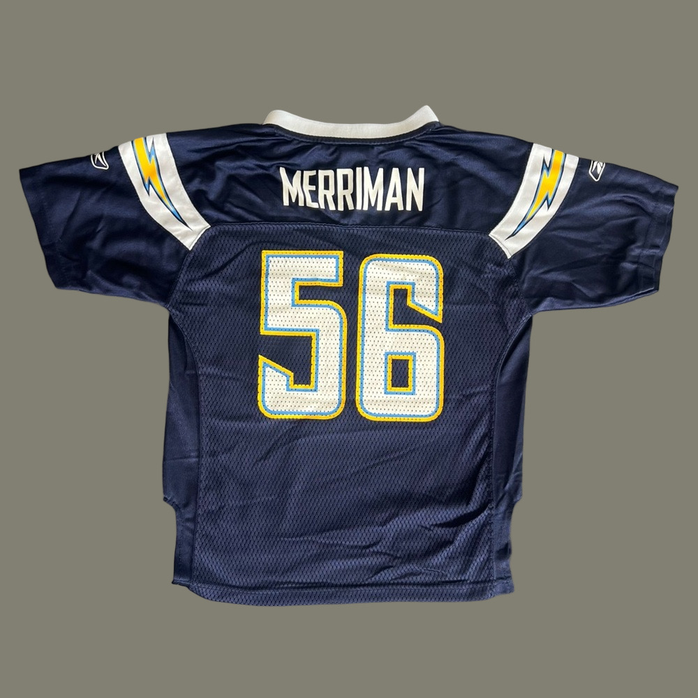 Shawne Merriman San Diego Chargers Reebok Authentic Youth Kids Football Jersey